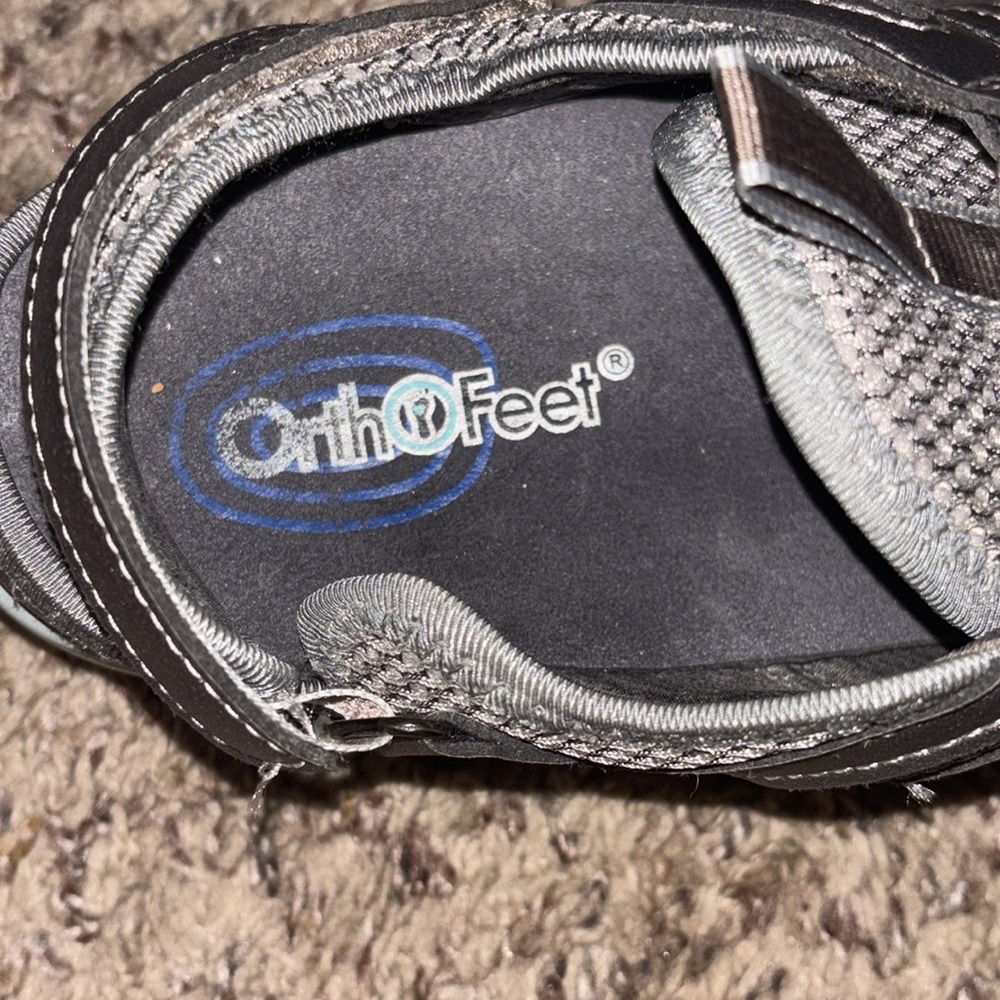 Orthofeet Women's Orthopedic Soft Microfiber Verona Sandals size 9.5 - Picture 12 of 14